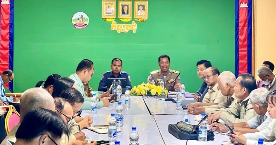 អាជ្ញាធរខេត្តបន្ទាយមានជ័យ ពង្រឹងយន្តការច្បាប់សំណង់ និងសុវត្ថិភាពក្នុងការដ្ឋាន ដើម្បីការពារអាយុជីវិត និងទ្រព្យសម្បត្តិប្រជាពលរដ្ឋ