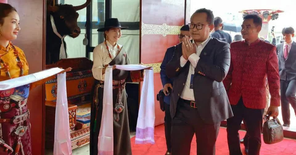 អភិបាលខេត្តកែប​ អញ្ជេីញចូលរួមសន្និសីទ Cultural and Tourism Cooperation Conference នៅប្រទេសចិន