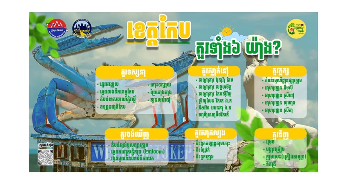 គួរទាំង ៦យ៉ាង នៅខេត្តកែប
