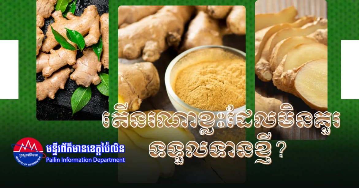 តើនរណាខ្លះដែលមិនគួរទទួលទានខ្ញី?
