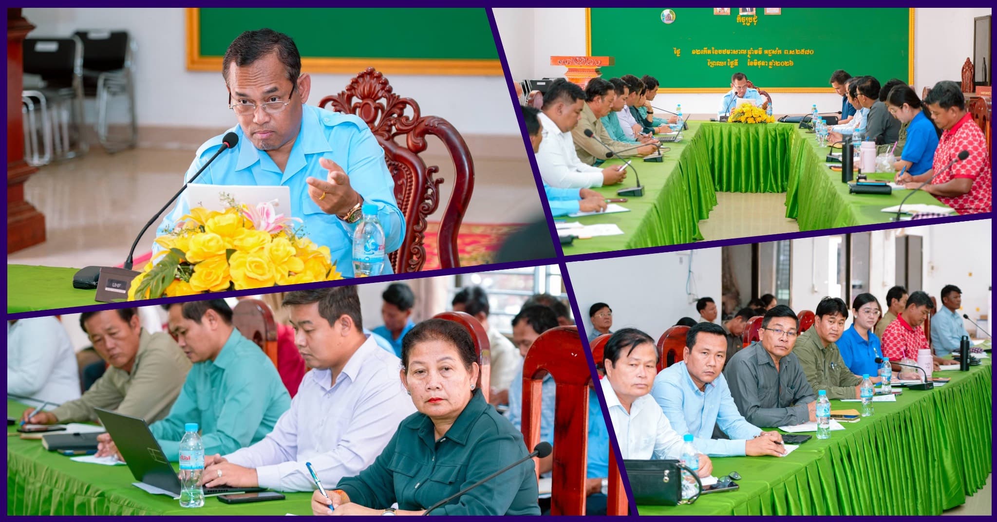 អភិបាលរងខេត្តកំពង់ចាម រៀបចំសណ្តាប់ធ្នាប់ សម្រាប់ទទួលមហាជន ៧,០០០នាក់ ក្នុងពិធីសម្ពោធផ្លូវជាតិលេខ៧