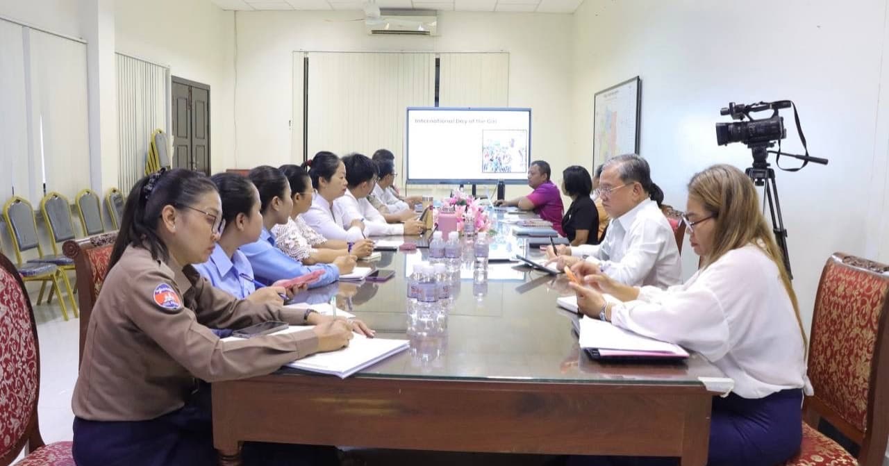 រដ្ឋបាលខេត្តសៀមរាប ជួបពិភាក្សាជាមួយអ្នកពាក់ព័ន្ធ សម្រាប់យុទ្ធនាការទិវាអន្តរជាតិក្មេងស្រី ក្រោមប្រធានបទ «ភាពជាអ្នកដឹកនាំរបស់ក្មេងស្រី ដើម្បីទាំងអស់គ្នា»