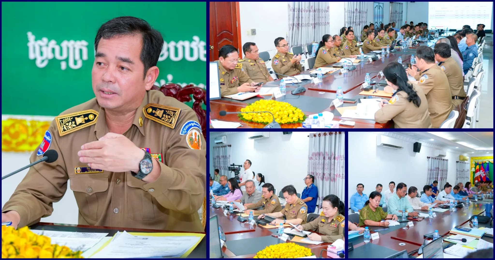 ឯកឧត្តម អ៊ុន ចាន់ដា ដឹកនាំកិច្ចប្រជុំពិភាក្សាលើគម្រោងចំណូល-ចំណាយ របស់រដ្ឋបាលខេត្តកំពង់ចាម សម្រាប់ឆ្នាំ២០២៧