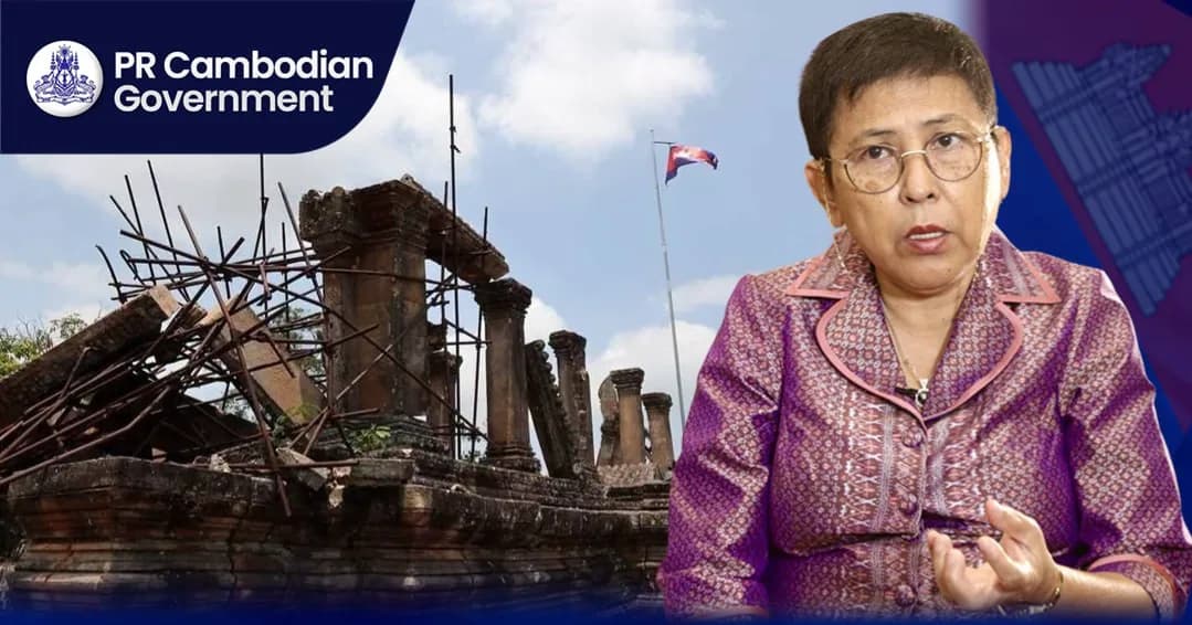កម្ពុជារំឭកពីការខូចខាតប្រាសាទព្រះវិហារ និងបេតិកភណ្ឌវប្បធម៌ផ្សេងទៀត ក្នុងការប៉ះទង្គិចប្រដាប់អាវុធកាលពីខែកក្កដា និងខែធ្នូ ឆ្នាំ២០២៥