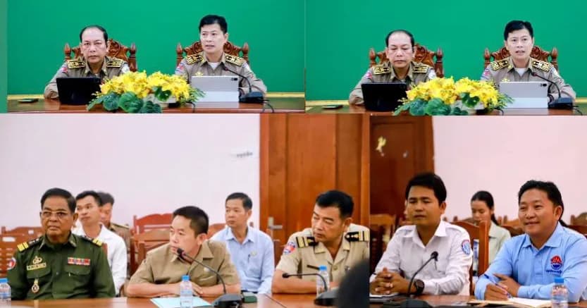 កិច្ចប្រជុំពិនិត្យវឌ្ឍនភាពការងារក្រុមការងារលេខាធិការដ្ឋានរៀបចំបុណ្យជាតិ-អន្តរជាតិខេត្តរៀបចំព្រឹត្តិការណ៍ និងទិវាអន្តរជាតិជនជាតិដើមភាគតិច នៅក្នុងខេត្តស្ទឹងត្រែង