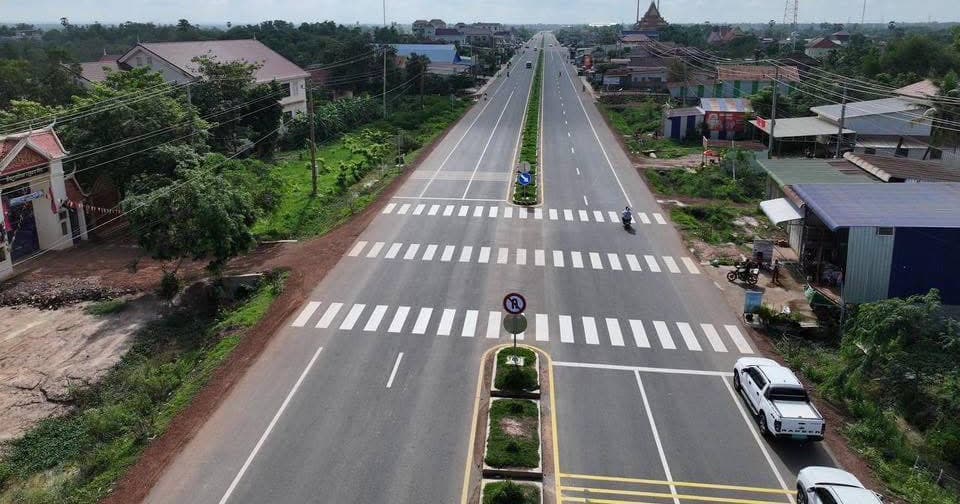 សម្តេចមហាបវរធិបតី ហ៊ុន ម៉ាណែត គ្រោងនឹងសម្ពោធកំណាត់ផ្លូវជាតិលេខ៧ កំពង់ចាម/ស្គន់នៅថ្ងៃ៧ខែកក្កដា ឆ្នាំ២០២៦