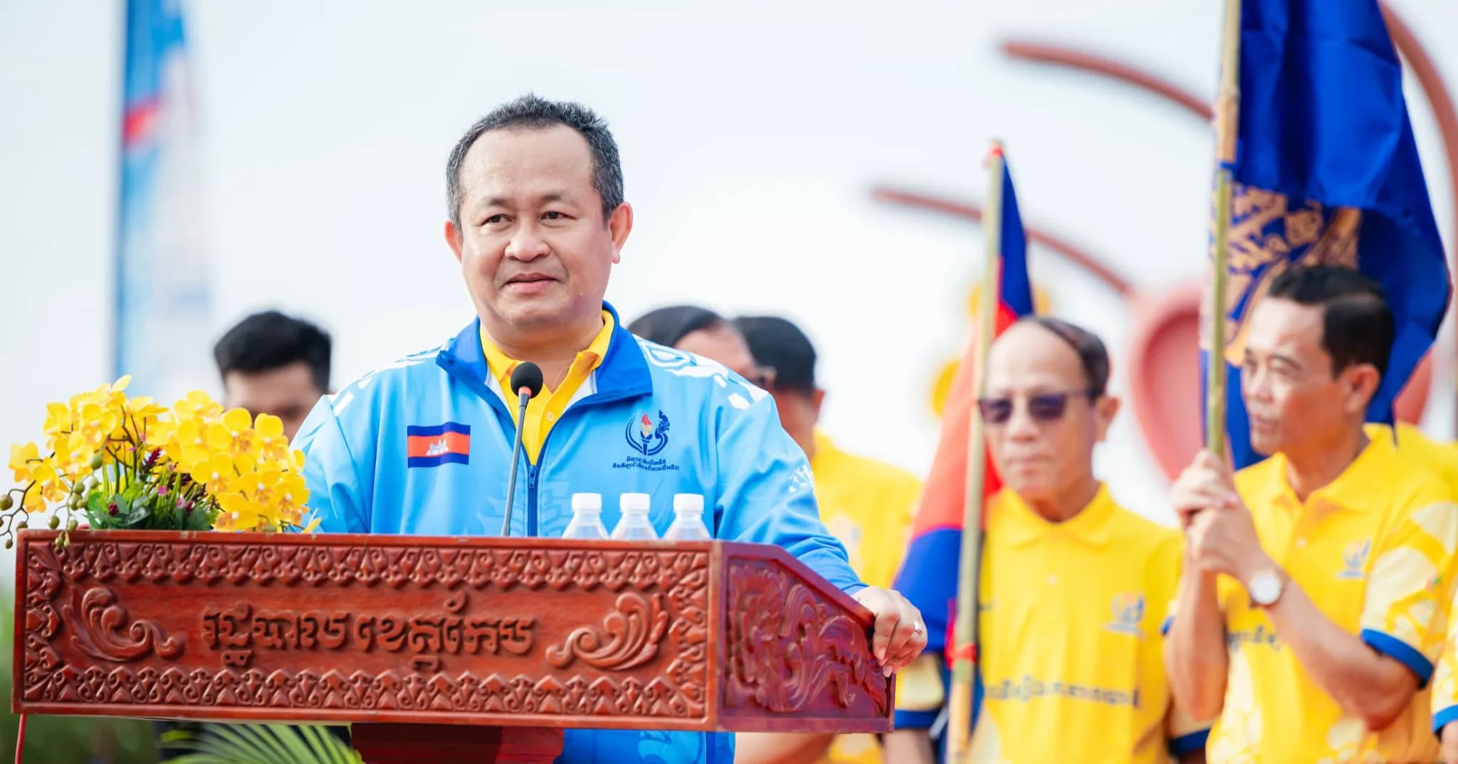 អ្នកស្រលាញ់សុខភាពជាង១ពាន់នាក់ ចូលរួមរត់នៅឆ្នេរកែប ក្រោមបុព្វបទ «កីឡាដើម្បីឯកភាពជាតិ»