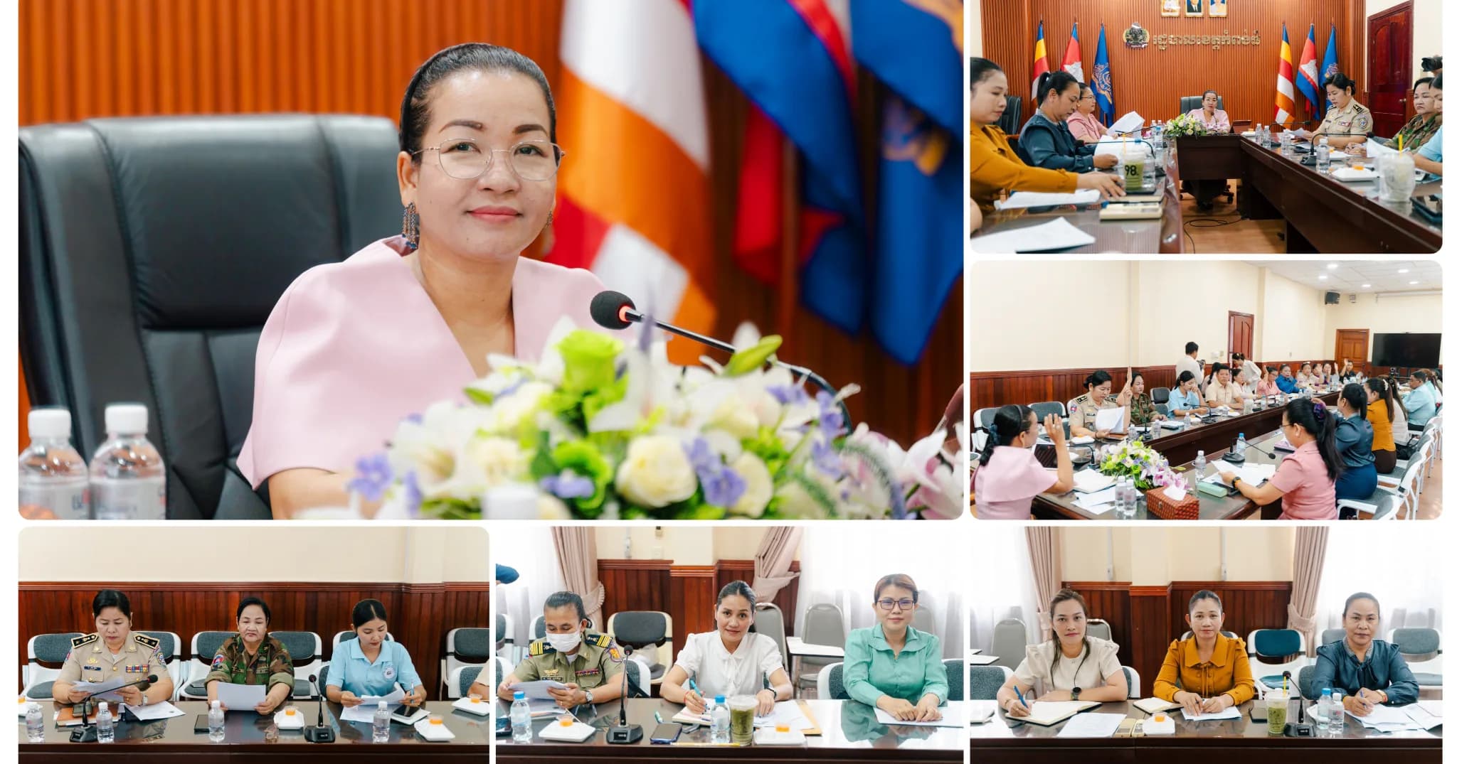 លោកជំទាវ ស៊ឹម សុវណ្ណរិទ្ធ ជំរុញឱ្យមន្ទីរអង្គភាពពាក់ព័ន្ធជុំវិញខេត្ត បង្កើនការផ្សព្វផ្សាយអប់រំអំពីសុខភាព និងការការពារជំងឺឆ្លងដល់ប្រជាពលរដ្ឋក្នុងមូលដ្ឋាន