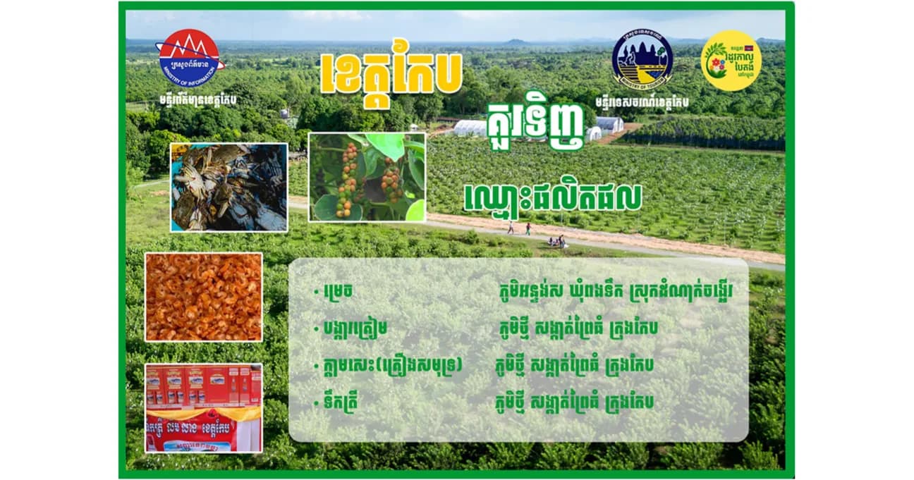 ផលិតផលគួរទិញនៅក្នុងខេត្តកែប