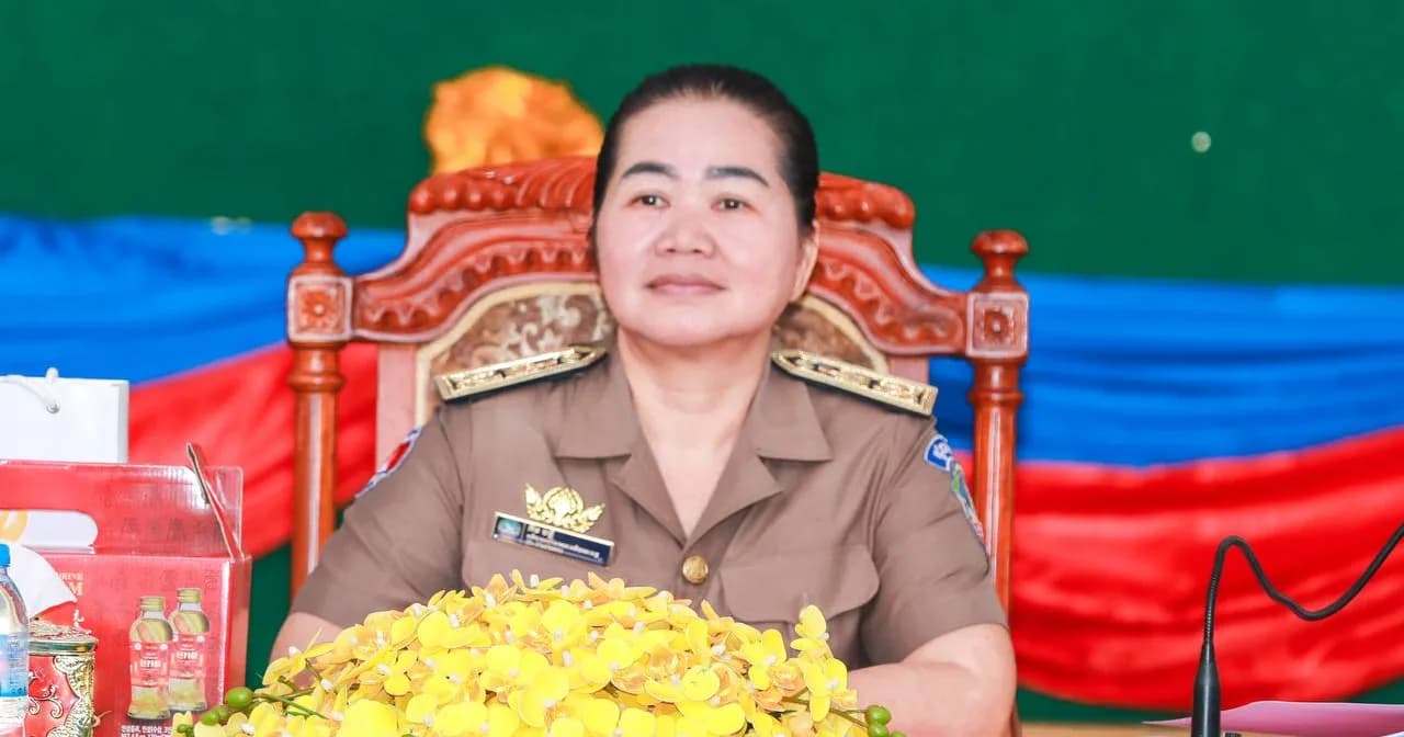 លោកស្រី គឹម ចន្នី អភិបាលរងនៃគណៈអភិបាលខេត្ត អញ្ជើញអធិបតីភាព ចូលរួមកម្មវិធីទទួលជួបសម្តែងការគួរសមជាមួយ ក្រុមហ៊ុន អេស អេស ហ្វាម (SS PHARM) នៅសាលប្រជុំតូចសាលាខេត្ត